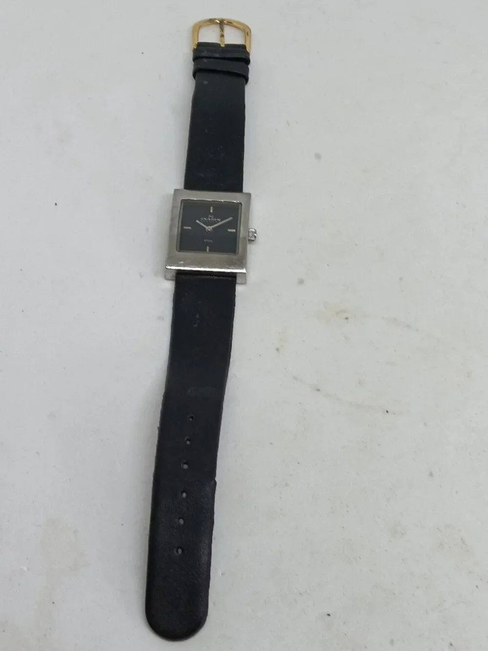 Skagen 227SSLB Women's 24mm x 31mm Rectangle Dial S/Steel Quartz Watch NEW BATT